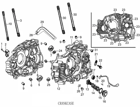 CARTER MOTEUR