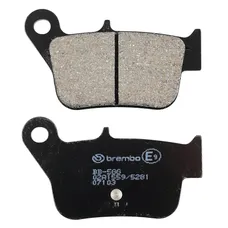 BRAKE PAD SET BREMBO FOR SYM 400 MAXSYM 2011>2017 REAR, 600 MAXSYM 2014>2019 REAR (SCOOTER CARBON CERAMIC) -07103CC