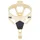 PORTE BIDON ZEFAL PULSE A2 CREME/NOIR 26g