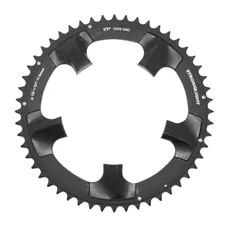 ROAD CHAINRING 5-BOLT DIA. 130 FOR SHIMANO ULTEGRA 6700 STRONGLIGHT CT2 52T OUTER BLACK 10-SPEED