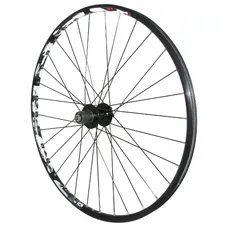 ROUE VTT DISQUE BLOCAGE 27.5" KARMA ARRIERE NOIR MOYEU VELOX 6 TROUS CASSETTE TYPE SHIMANO 11/10/9V 32 RAYONS JANTE 21C -POIDS MAX 150 kg