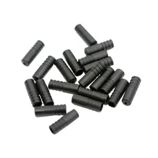 END CAP OF CABLE HOUSING DERAILLEUR 4 mm - LONG 17 mm PLASTIC (BAG OF 50) -FIBRAX