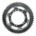 ADAPTABLE MOPED REAR SPROCKET PEUGEOT 103 WHEEL SPOKES 52 DTS (BORE 94 mm) 11 HOLES SILVER -P2R SELECTION