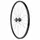 MTB WHEEL DISC 26" FRONT BLACK DOUBLE WALL HUB ALUMINIUM AXLE PLEIN DISC 6 HOLES 36 SPOKES