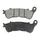 PLAQUETTE DE FREIN POLINI POUR SUZUKI 125 BURGMAN 2007>2013 AV, 200 BURGMAN 2007>2013 AV / HONDA 300 FORZA 2012> AV, 125 SH 2009>2012 AV (L 118mm - H 45.3mm - P 9mm) (174.0081) (ORIGINAL)
