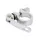 SEATPOST CLAMP RAPIDE ALUMINIUM SILVER DIAMETER 28,6 mm