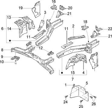 Chassis avant