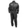 COMBINAISON DE PLUIE ADX NOIR XS (CEINTURE D'AJUSTEMENT + SOUFFLET AVEC ZIP ET PRESSIONS AU PIED + SAC DE TRANSPORT)