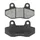 PLAQUETTE DE FREIN MALOSSI SPORT POUR HYOSUNG 125 COMET 2002> AV, 125 GV AQUILA 2000>2004 AV, 650 GV AQUILA 2005>2007 AV, 600 COMET 2003 AV / KEEWAY 50 RY8 2010>2016 AR