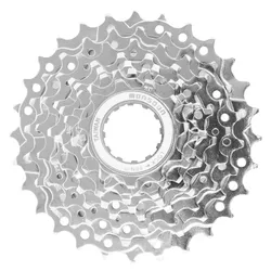 CASSETTE 8V. P2R 11-28 POUR SHIMANO/SRAM VTT ARGENT (VENDU A L UNITE) (11-12-14-16-18-21-24-28)