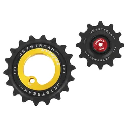 DERAILLEUR JOCKEY WHEEL AOPW TRIPEAK 12-18 TEETH CERAMIC 12X1-SPEED SRAM AXS XPLR RED/FORCE/RIVAL OR (SET OF 2) (WARRANTY 4 YEARS)