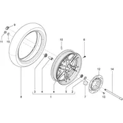 Roue arrière II