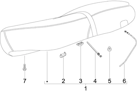 Selle/sieges - Trousse à outils