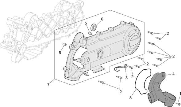 Couvercle variateur