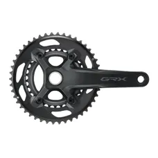 GRAVEL CRANKSET SHIMANO 12-SPEED GRX RX610 BLACK 172.5 mm 46-30T