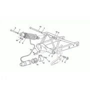 Bras oscillant et suspension ar.