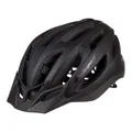 CASQUE VELO URBAIN/CITY ADULTE POLISPORT SPORT FLOW IN-MOLD NOIR MAT AVEC VISIERE NOIR TAILLE 58-62 SYSTEM QUICK LOCK