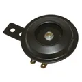 AVERTISSEUR/KLAXON SCOOT DC 12V ACIER NOIR 100DB (DIAM 70mm) -P2R