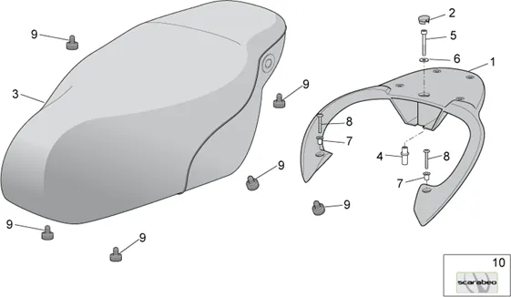 Selle-porte bag
