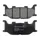 BRAKE PAD SET BREMBO FOR YAMAHA 500 TMAX 2004>2007 FRONT, 400 MAJESTY 2005>2013 FRONT, 250 MAJESTY 1999>2014 FRONT/MBK 250 SKYLINER 2000>2002 FRONT (SCOOTER CARBON CERAMIC) -07042CC