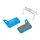 DISC BRAKE PAD SET ROAD/MTB SRAM FORCE 1, FORCE 22, RED 22B1, CX1, RIVAL 1, 22, S700, S900 AERO HRD, S900 HRD, APEX HRD AND ULTIMATE (ELVEDES SOFT ORGANIC) (PAIR CARDED)