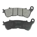 PLAQUETTE DE FREIN POLINI POUR SUZUKI 125 BURGMAN 2007>2013 AV, 200 BURGMAN 2007>2013 AV / HONDA 300 FORZA 2012> AV, 125 SH 2009>2012 AV (L 118mm - H 45.3mm - P 9mm) (174.0081) (ORIGINAL)