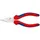 PINCE UNIVERSELLE PRO KNIPEX DEMI RONDE 145mm CHROME AVEC POIGNEE ERGONOMIQUE (08 25 145) -MADE IN GERMANY