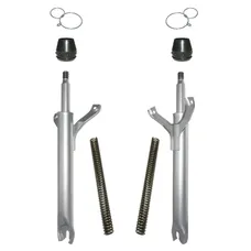 FOURREAU DE FOURCHE CYCLO ADAPTABLE MBK 51 SWING GRIS (COMPLET) (PAIRE) -SELECTION P2R