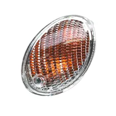 CLIGNOTANT SCOOT ADAPTABLE MBK 50 OVETTO 2003>2007/YAMAHA 50 NEOS 2003>2007 AV GAUCHE TRANSPARENT (HOMOLOGUE CE) (5RN-H3310-00) -SELECTION P2R