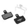 PLAQUETTE DE FREIN VTT SRAM RED ET FORCE eTaP AXS, LEVEL ULTIMATE ET TLM B1, DB1/DB3, SRAM DB5 / LEVEL / LEVEL T / LEVEL TL (ELVEDES MEDIUM / SEMI-METAL) (PAIRE SUR CARTE)