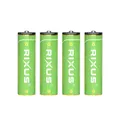 PILE RECHARGEABLE LR06 1.5V RIXUS LITHIUM-ION AA 3000 mWh (VENDU PAR 4) INCLUS CABLE USB-C - RXAA05