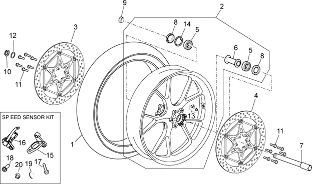 Roue AV