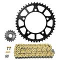 KIT CHAINE ADAPTABLE BMW 850 F GS 2017>2021, 850 F GS ADVENTURE 2017>2023 525 17x44 (DIAM COURONNE 140/168/10.5) (DEMULTIPLICATION ORIGINE) -AFAM