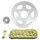 KIT CHAINE ADAPTABLE YAMAHA 125 TW 2002>2006 428 14x51 (DIAM COURONNE 62/80/8.5) (DEMULTIPLICATION ORIGINE) -AFAM