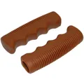 GRIP CITY RUBBER CARAMEL PREFORME 110 mm (PAIR) STYLE VINTAGE DIA. 22