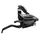 MTB RIM-BRAKE LEVER/SHIFTER SHIMANO STEF500 RIGHT 7-SPEED BLACK V-BRAKE 2 FINGERS