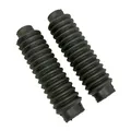 SOUFFLET DE FOURCHE CYCLO DIAM INT 25 ET 31mm - LONGUEUR 175mm ADAPTABLE PEUGEOT 50 TSE, TLX (PAIRE) -SELECTION P2R