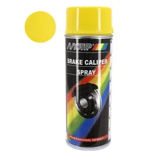 BOMBE DE PEINTURE MOTIP PRO ETRIER FREIN JAUNE AEROSOL 400 ml (04097)