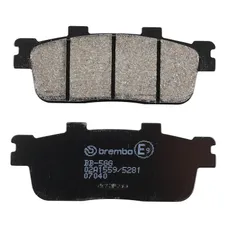 BRAKE PAD SET BREMBO FOR PEUGEOT 125 LXR 2010>2013 REAR/SYM 300 GTS 2009>2013 REAR, 125 JOYRIDE 2007>2009 REAR, 300 JOYMAX EVO 2010>2012 REAR (SCOOTER CARBON CERAMIC) -07040CC