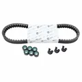 KIT TRANSMISSION (COURROIE, GALETS, GUIDES) ORIGINE PIAGGIO 125 PRIMAVERA VESPA 2013>2017 -1R000583
