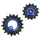 DERAILLEUR JOCKEY WHEEL AOPW TRIPEAK 14-18 TEETH CERAMIC 13X1-SPEED SRAM AXS XPLR RED E1/FORCE/RIVAL E1 BLUE FONCE (SET OF 2) (WARRANTY 4 YEARS)