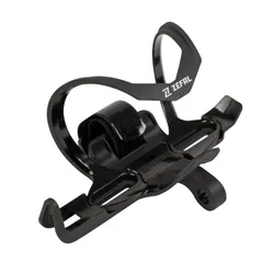 BOTTLE CAGE ZEFAL PULSE Z2I COMPOSITE BLACK SORTIE SIDE REVERSIBLE WITH CARTOUCHE (KIT)