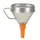 ENTONNOIR PRESSOL EN METAL ACIER ZINGUEE DIAMETRE 160 mm (VENDU A L'UNITE)
