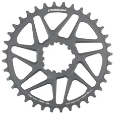 PLATEAU VTT DIRECT MOUNT POUR SRAM X01-XX1 STRONGLIGHT MONO ALU NOIR 36DTS - DEPORT 3mm 12V.