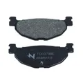 PLAQUETTE DE FREIN NEWFREN POUR YAMAHA 500 TMAX 2004>2011 AR, 400 MAJESTY 2004>2011 AR (FD0378BE) (ELITE ORGANIQUE)