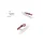CLIGNOTANT UNIVERSEL REPLAY BARETTE 8 LEDS TRANSPARENT (L 60mm / H 8mm / L 8mm) (HOMOLOGUE CE) (PAIRE)
