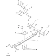 Suspension arrière - Amortisseur/s
