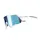 CYCLING GLASSES ADULT GIST MASK MONTURE WHITE VERRE BLUE POLYCARBONATE (PROTECTOR 100% CONTRE UVA, UVB, UV)