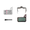 DISC BRAKE PAD SET ROAD/MTB SRAM FORCE 1, FORCE 22, RED 22B1, CX1, RIVAL 1, APEX HRD AND ULTIMATE (SWISSSTOP ORGANIC - DISC 32E) (PAIR CARDED) - COMPATIBLE E-BIKE