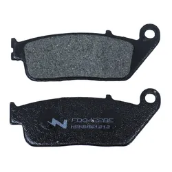 BRAKE PAD SET NEWFREN FOR KYMCO 500 XCITING 2005> REAR, 700 MY ROAD 2009> REAR (L 102 mm - H 39 mm - P 9.8 mm) (FD0422BE) (ELITE ORGANIC)